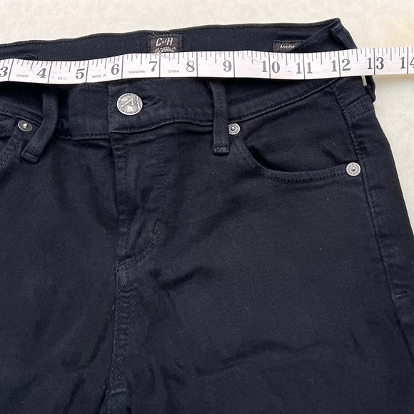 Citizens of Humanity Stretch Avedon Skinny Leg Jeans Black Size 26 - Picture 10 of 13